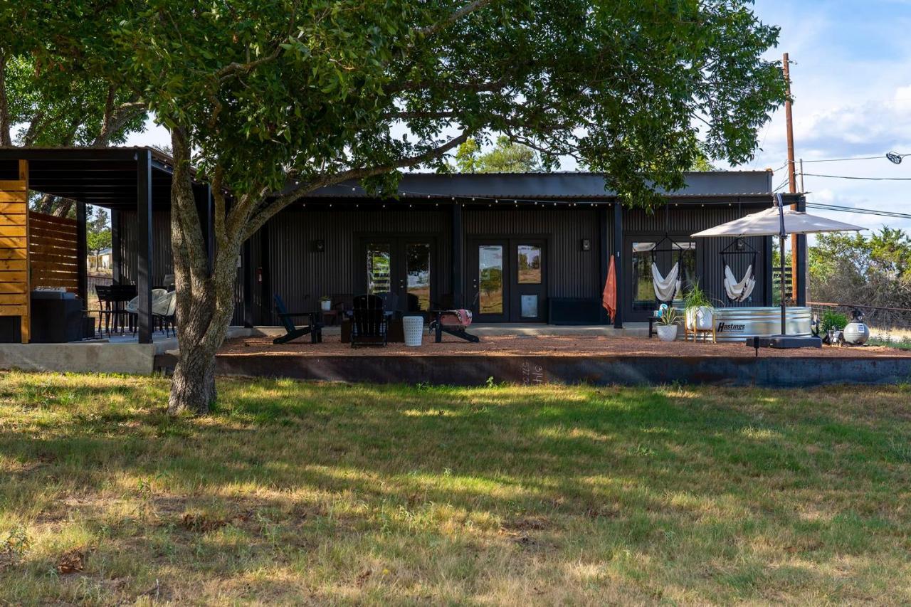 弗雷德里克斯堡Container Haus Pet Friendly With Cowboy Pool别墅 外观 照片